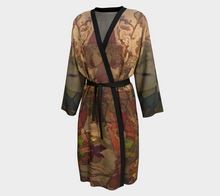 Load image into Gallery viewer, &quot;Abstract Autumn Botanical&quot; Chiffon Duster