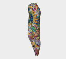 Load image into Gallery viewer, &quot;Autumn Sunflowers Botanical&quot; Long Yoga Leggings