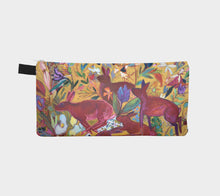 Load image into Gallery viewer, "Red Rabbit Run Botanical" Trinket Purse